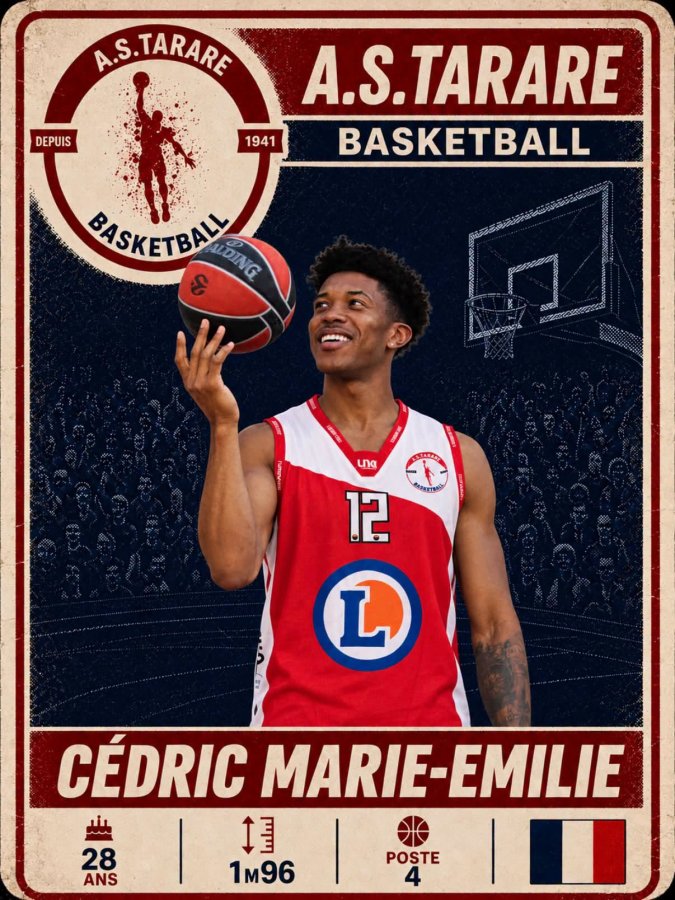 Effectif NM3 - Saison 2026/2027